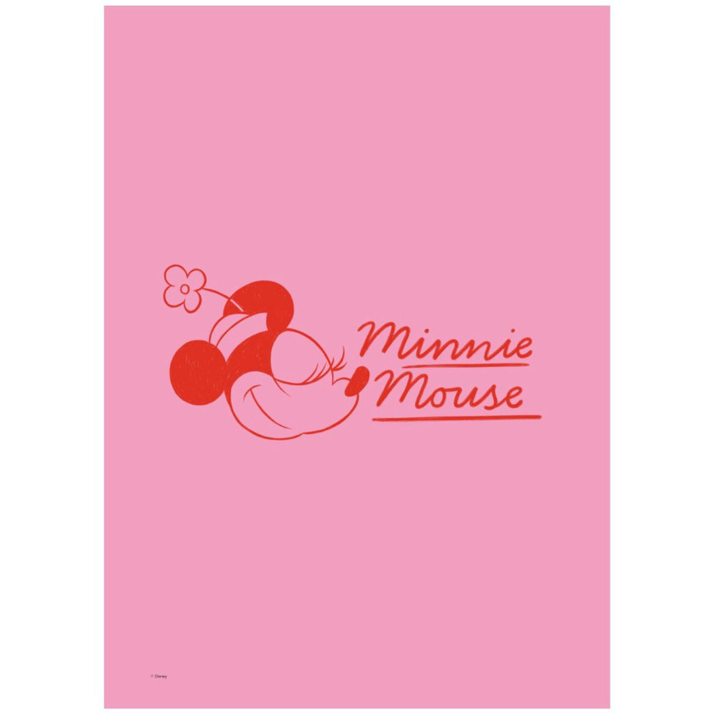 Køb Poster & Frame Disney - Minnie Mouse Red