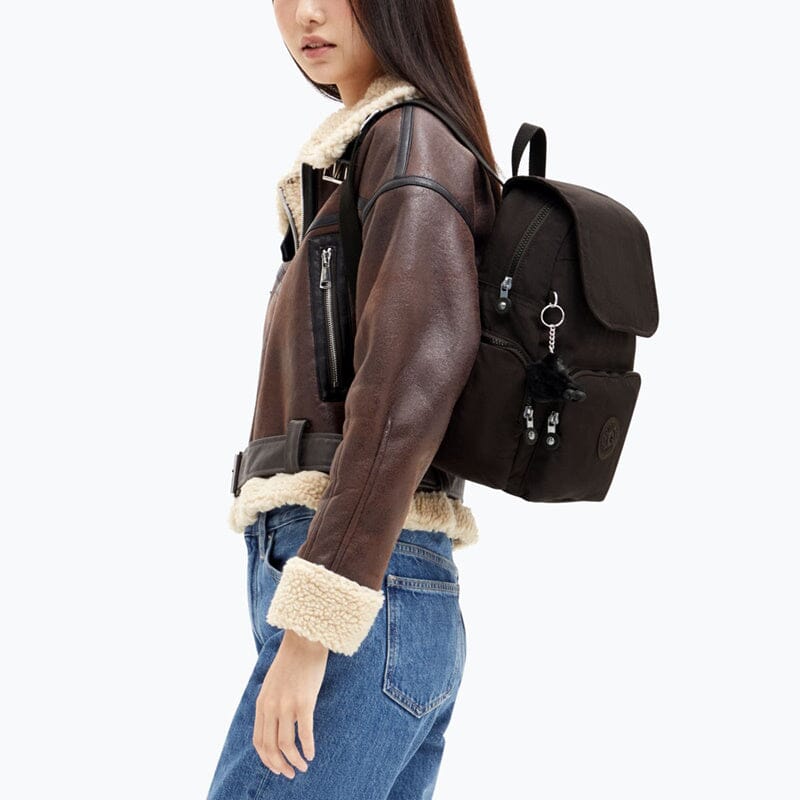 Kipling City Zip S Rugzak Black Noir
