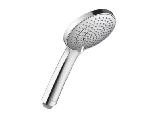 Pommeau de douche DURAVIT Universal 11 cm 3 jets chromé blanc