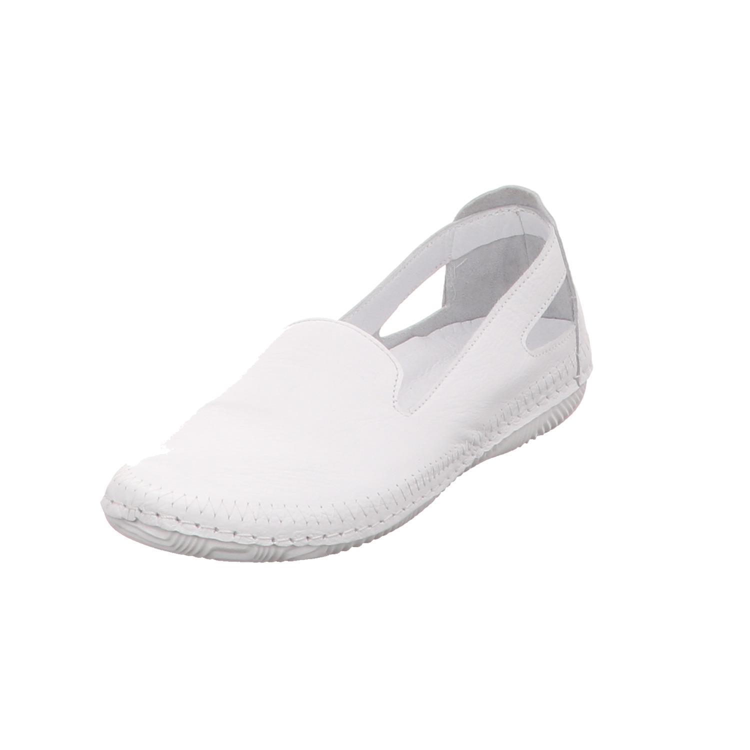 elbandi Slipper weiß weiss/weiss kombi