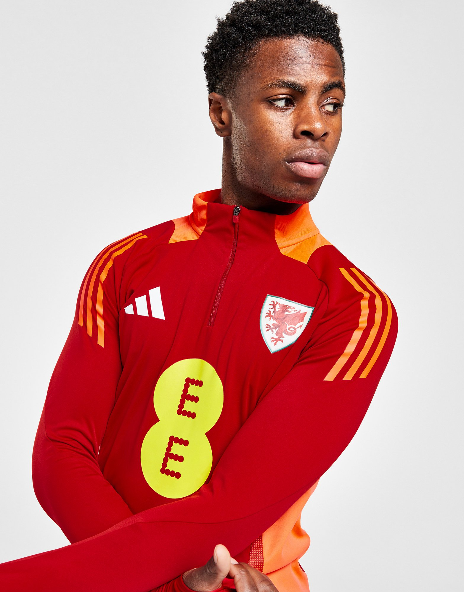 adidas Haut d'entraînement Pays de Galles Tiro 24 Homme