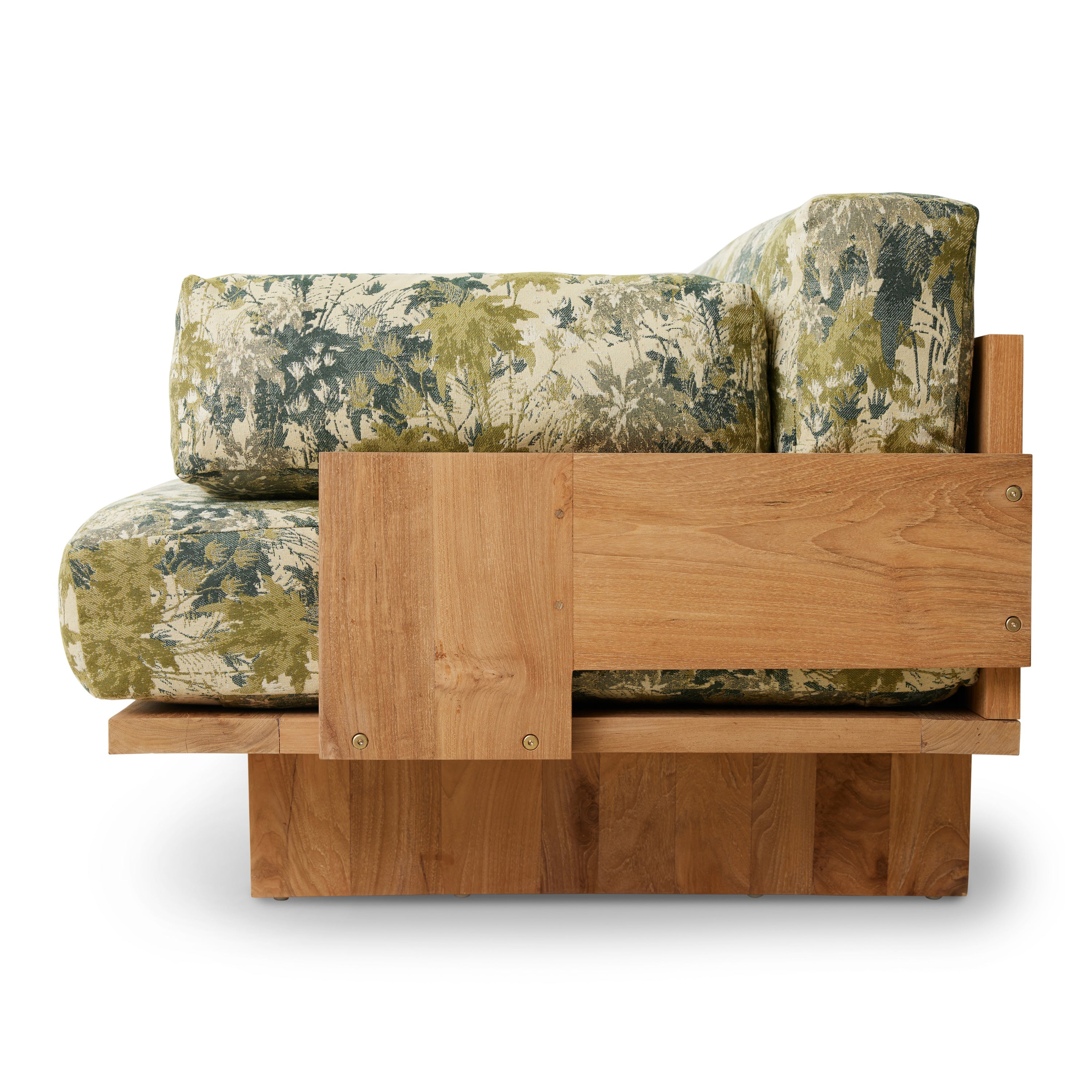 HKliving Teak Tuinbank - Botanical