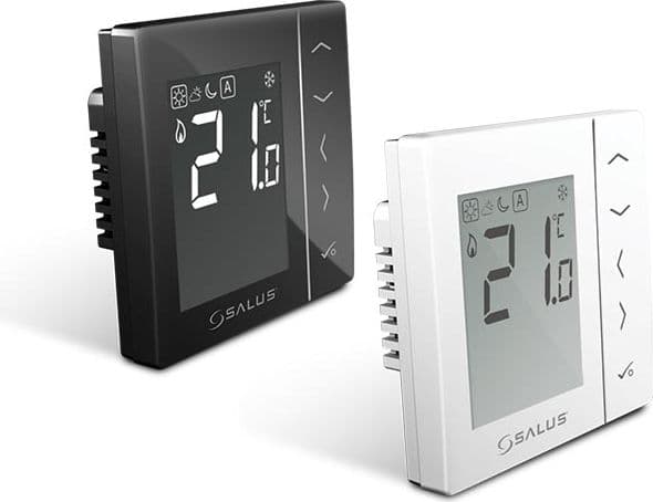 Salus Wired, digital temperaturkontroller - daglig, 230V (VS35W)