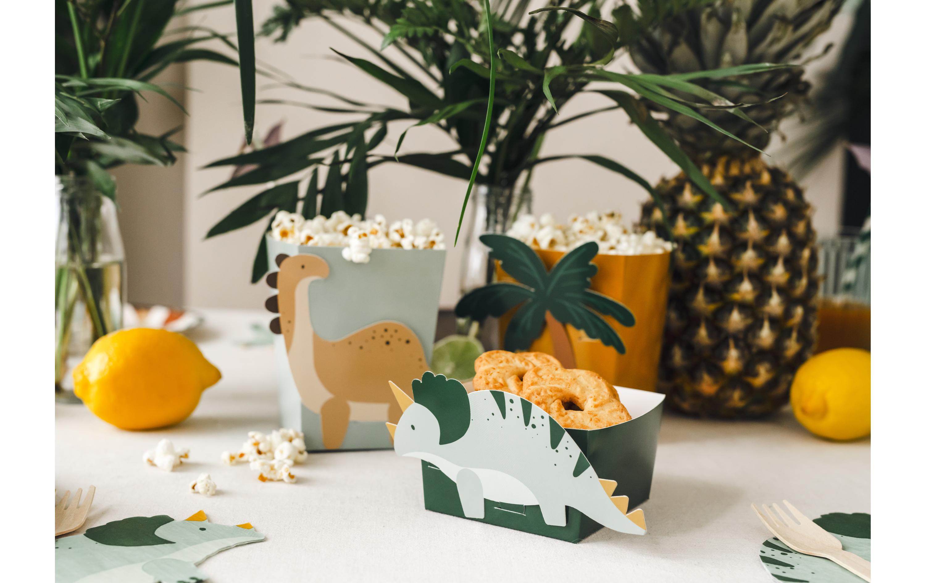 Fingerfood-Schale Dinosaurier 1 StückSnackboxen für Kindergeburtstag