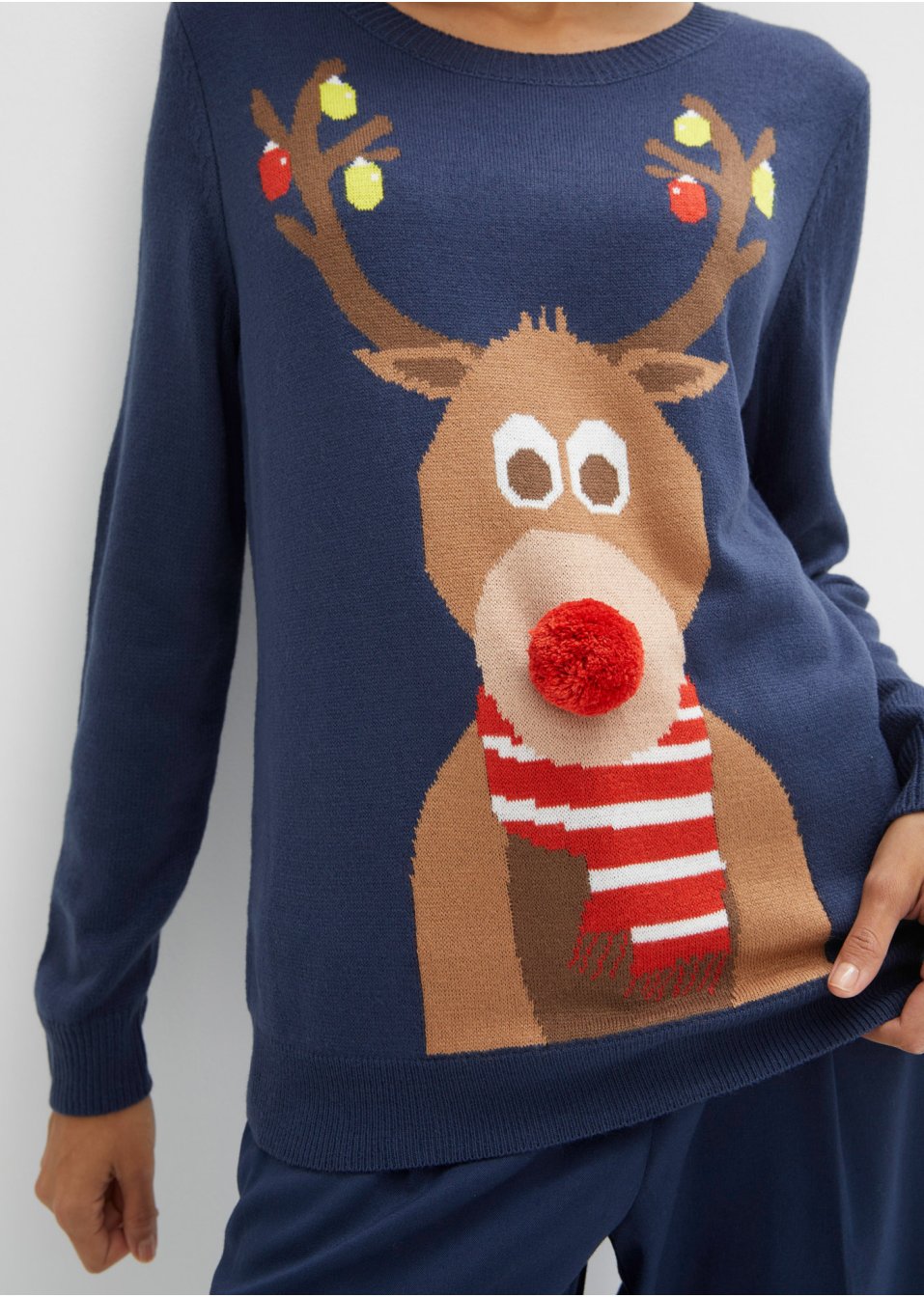 Pull de Noël renne