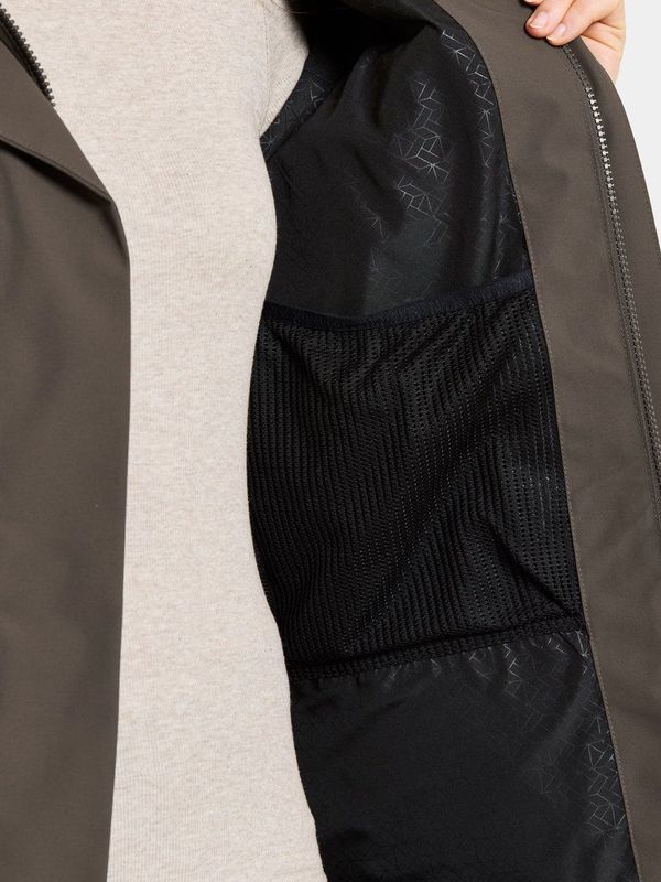 Didriksons Womens Ilma Parka 8 Lange jas (Dames |bruin |waterdicht)