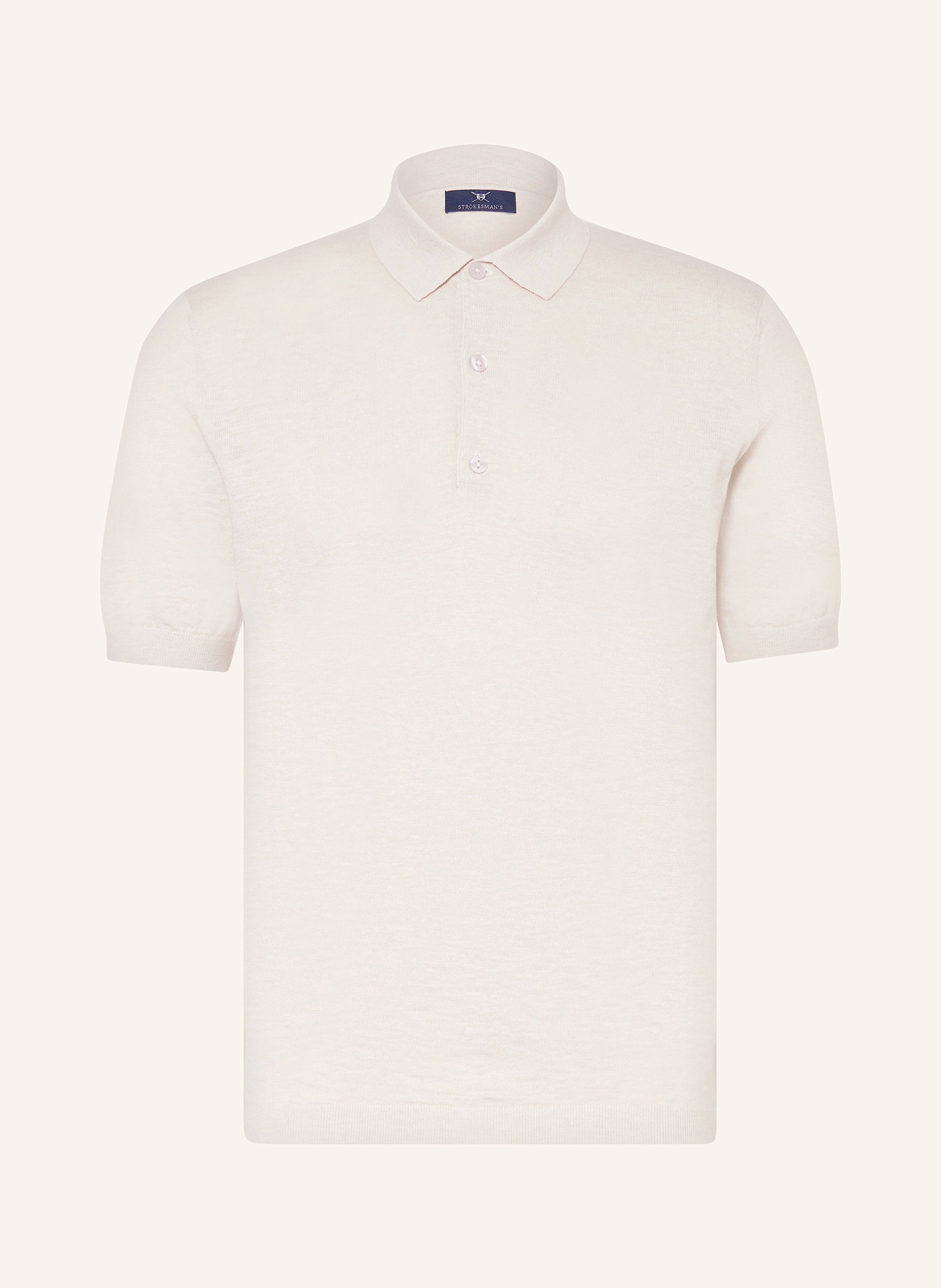 STROKESMAN'S Strick-Poloshirt