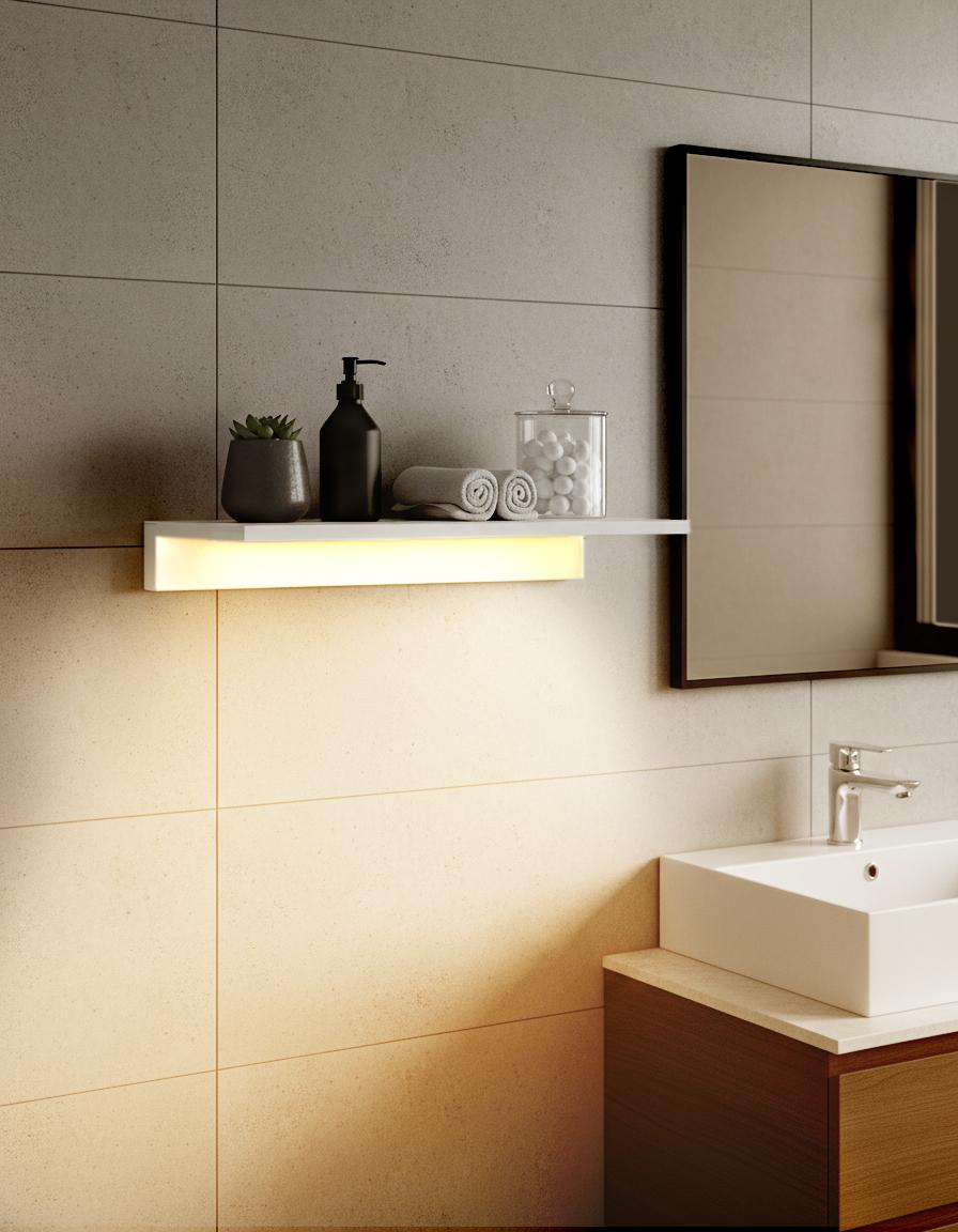 Wandlamp FERREIRA Metaal Wit