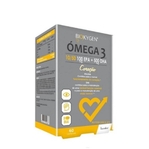 Biokygen Ómega 3 10/50 EPA 100   DHA 500 60 cápsulas