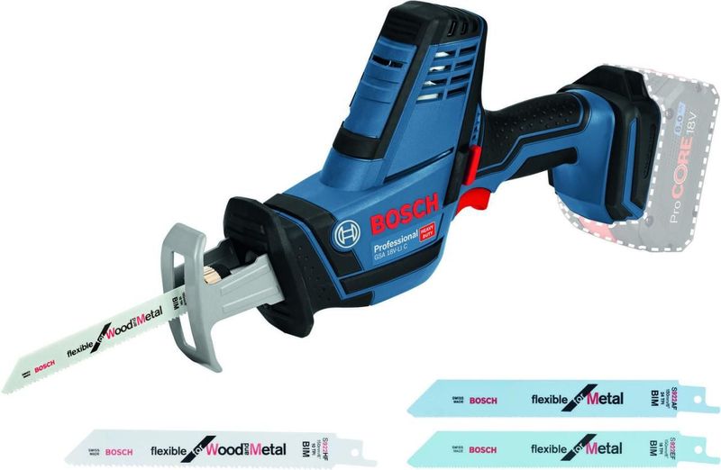 Bosch Professional GSA 18V-Li Accu Reciprozaag 18V Basic Body - 06016A5004