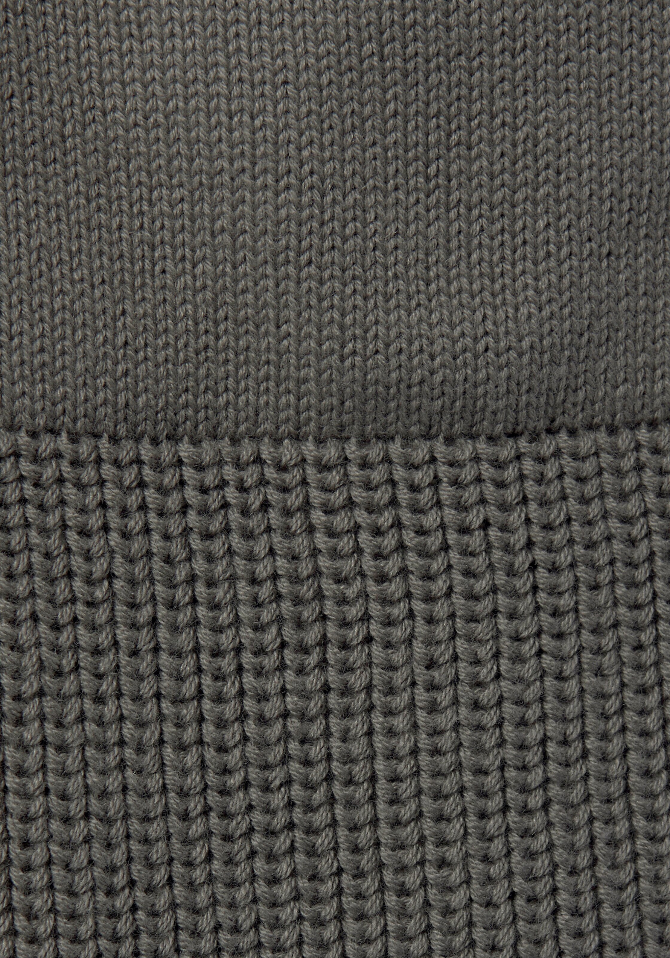Longstrickjacke