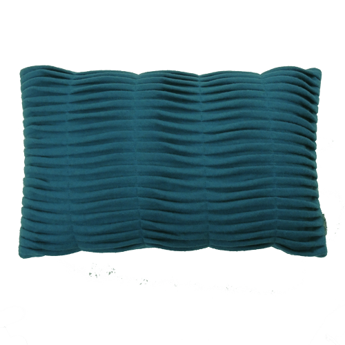 Kussen small wave Small wave petrol blue