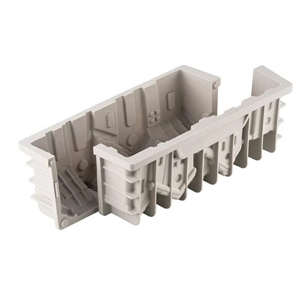 Moule 3D bûche village enneigé en silicone Silikomart