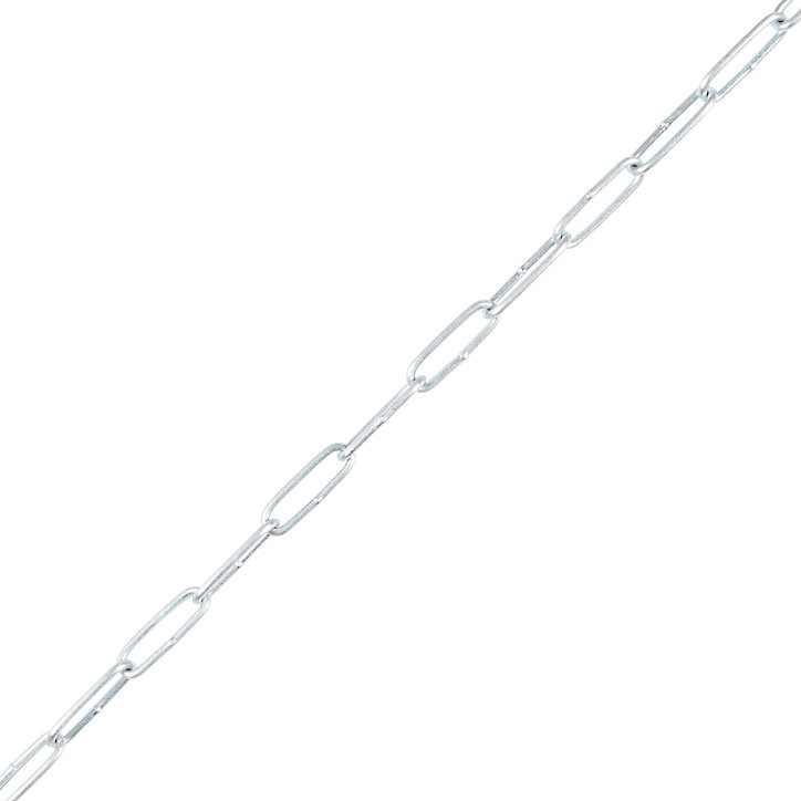 Chaîne droite maille longue Diall ø2 mm, 2.5 m