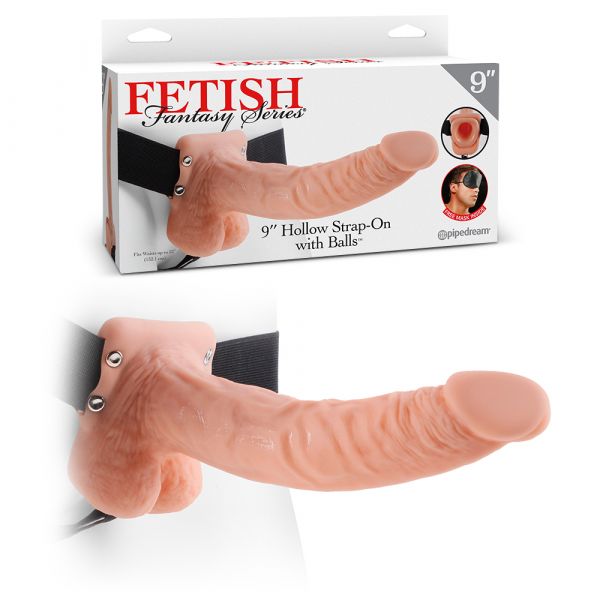 Pipedream Fetish Fantasy Series Strap-on Oco com Testículos 9