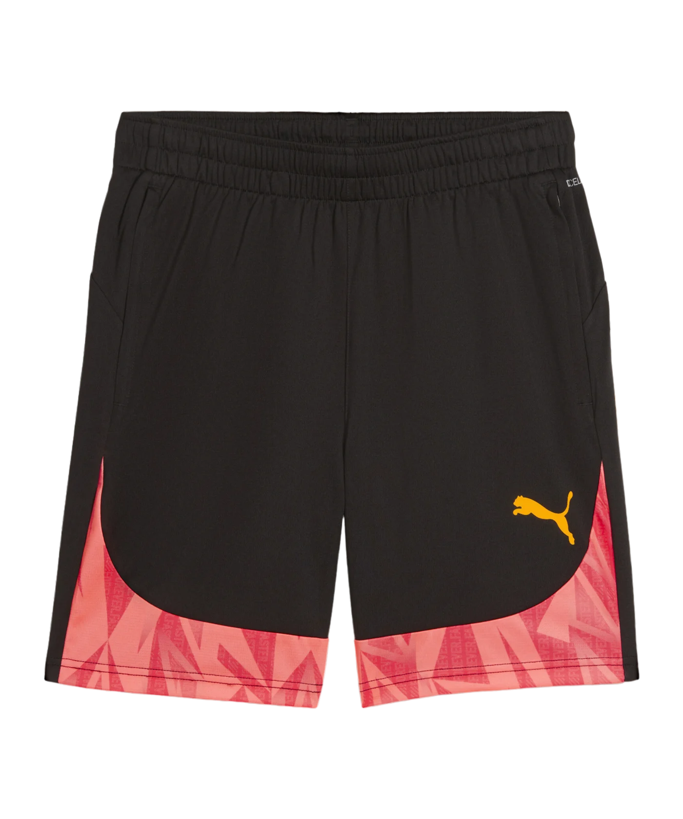 PUMA individualFINAL Short Schwarz Gelb F57