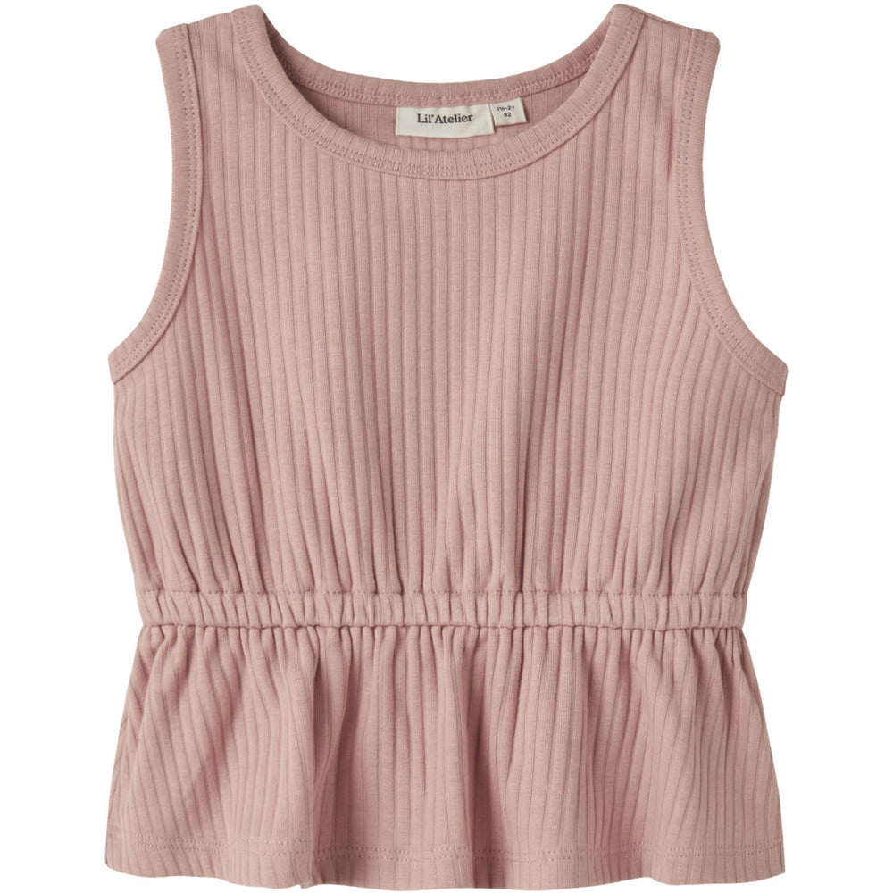 Køb Lil'Atelier Rose Tan Nmfsaseline Sl Loose Top Lil