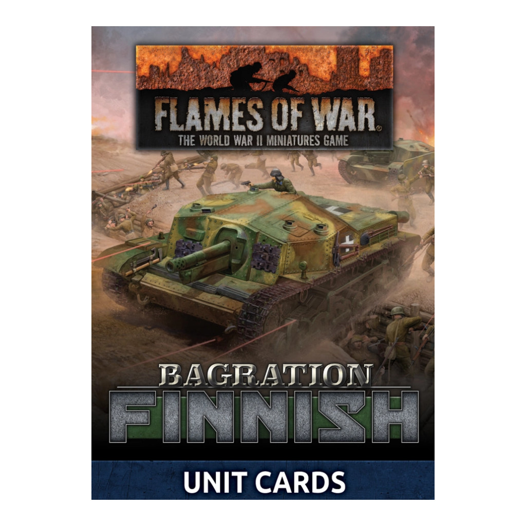 Flames of War - Bagration: Finnish Unit Cards