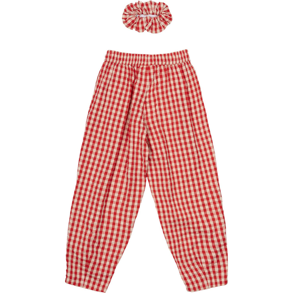 Køb The New Poppy Red Check Nally Carrot Bukser