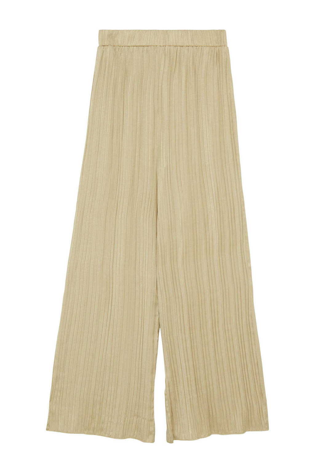 s.Oliver wide leg casual broek beige