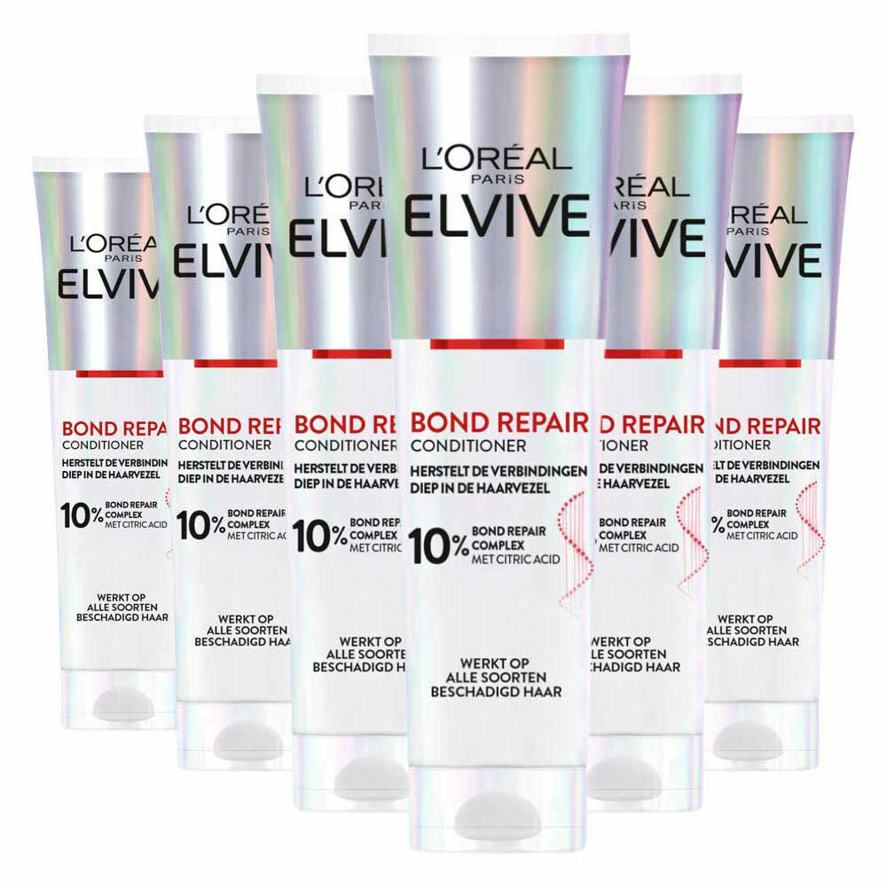 6x L'Oréal Elvive Bond Repair Conditioner150 ml