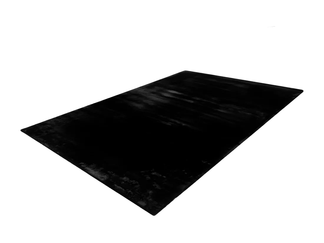 Tapis 290x200cm, design H008N coloris noir - Confort et élégance pour votre intérieur