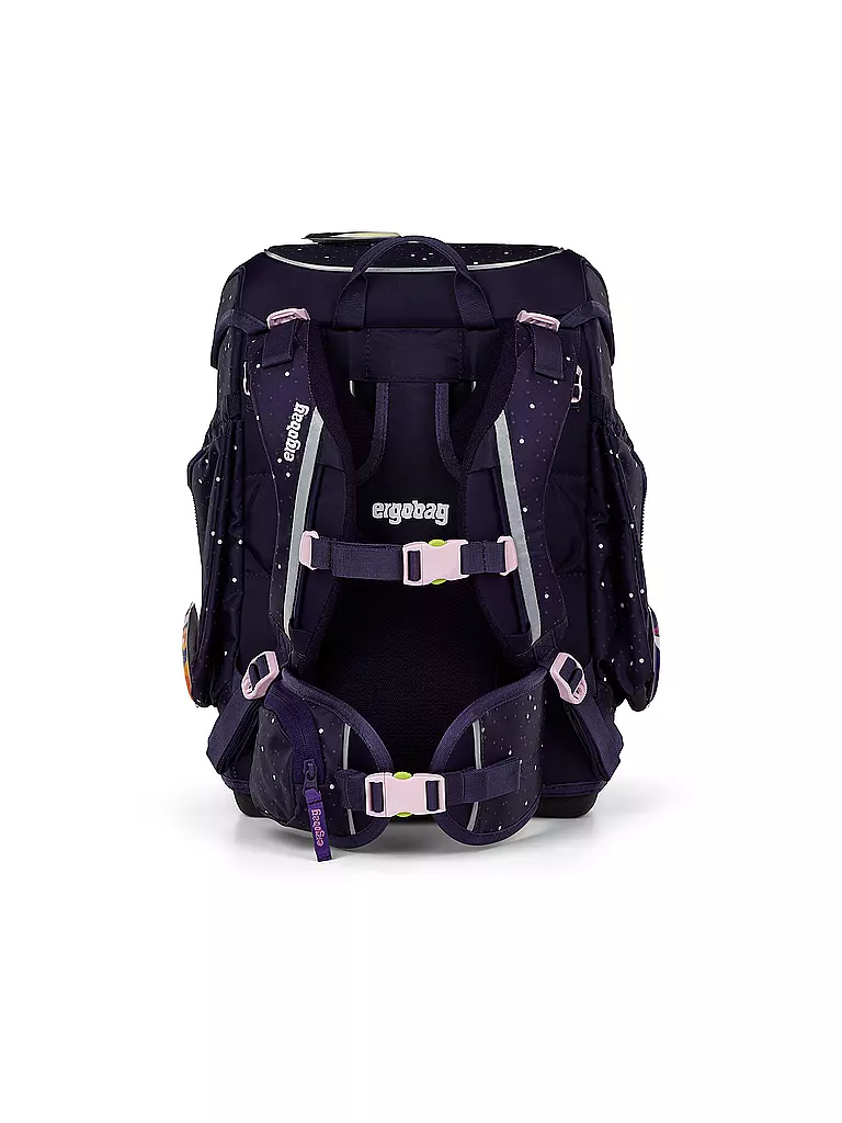 ERGOBAG Schultasche Set 5tlg AmBärzonas CUBO Neo  dunkelblau