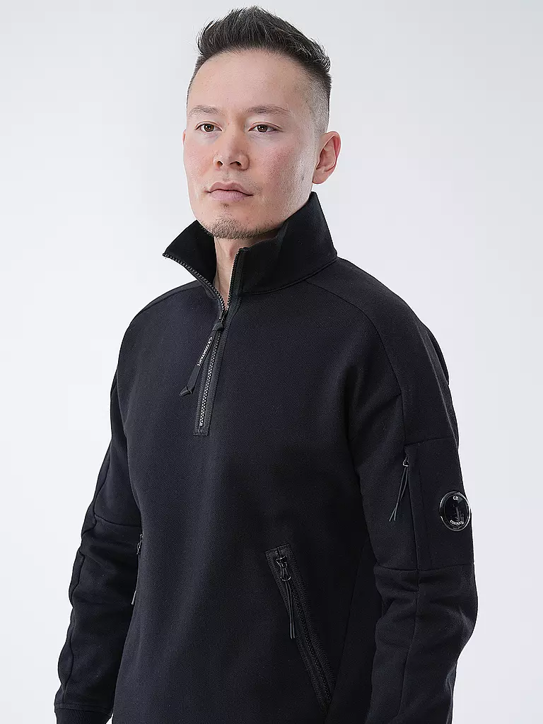 CP COMPANY Troyer Sweater  schwarz