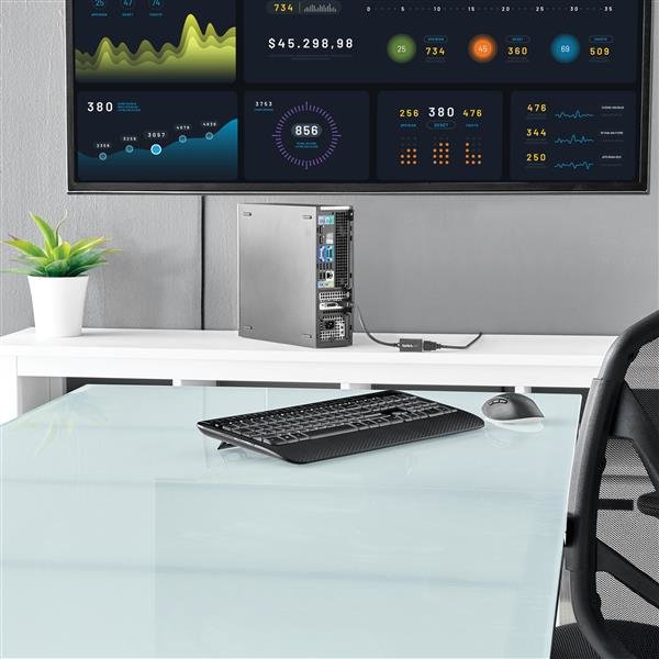 StarTech.com Adaptateur DisplayPort vers HDMI - Convertisseur Vidéo DP 1.2 vers HDMI 1080p - Câble DP vers HDMI pour Moniteur/Écran - Câble Passif DP à HDMI - Connecteur DP à Verrouillage
