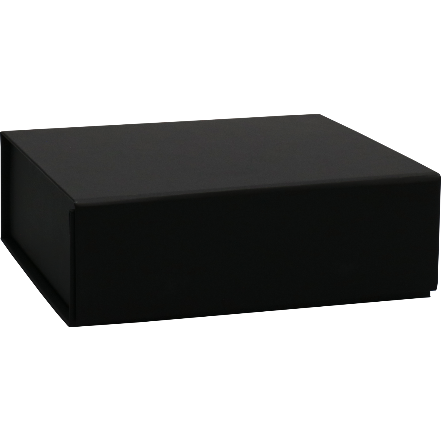 Geschenkdoos, karton, 15.5x13x5cm, magneetsluiting, zwart