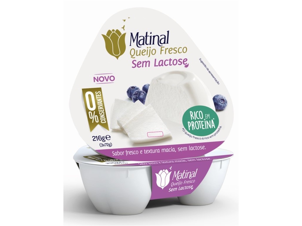 QUEIJO MATINAL FRESCO SEM LACTOSE 3X72G