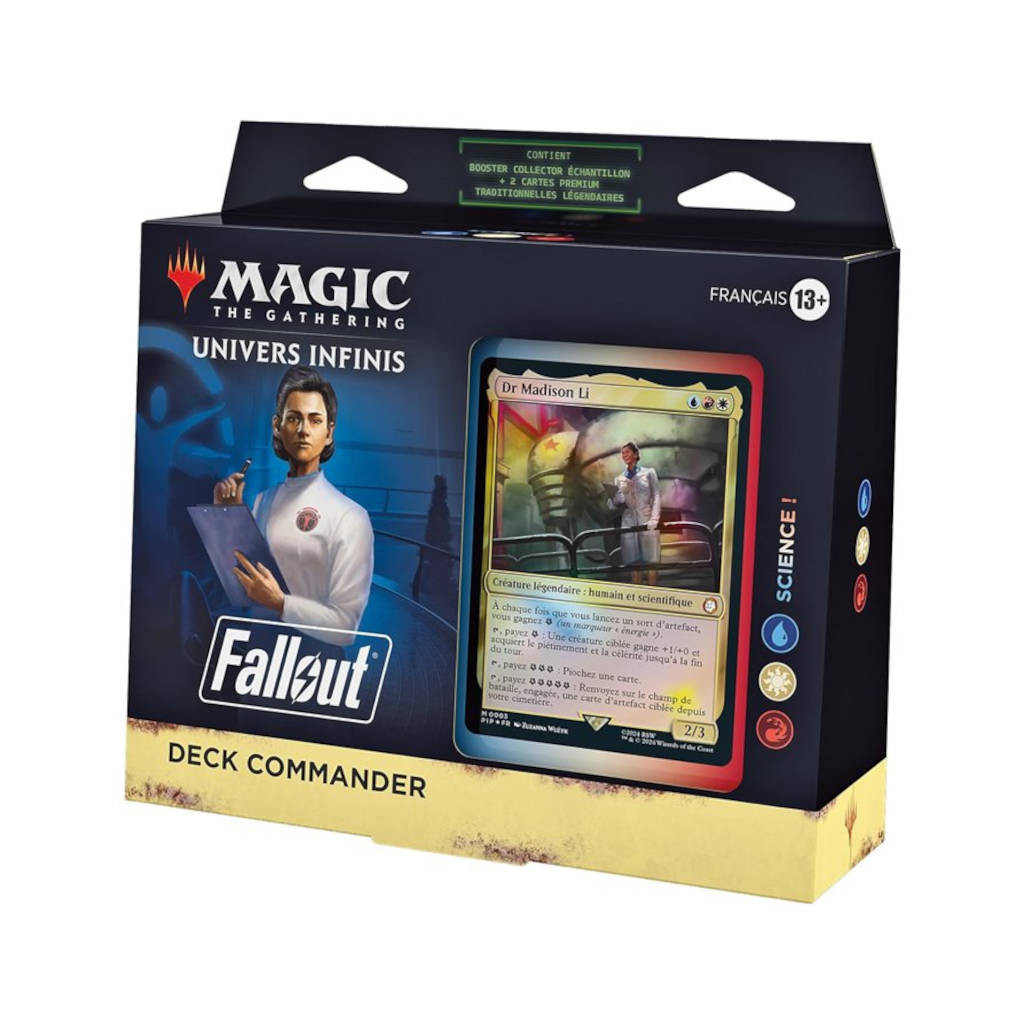 Magic : Univers Infinis - Deck Commander Fallout Science !