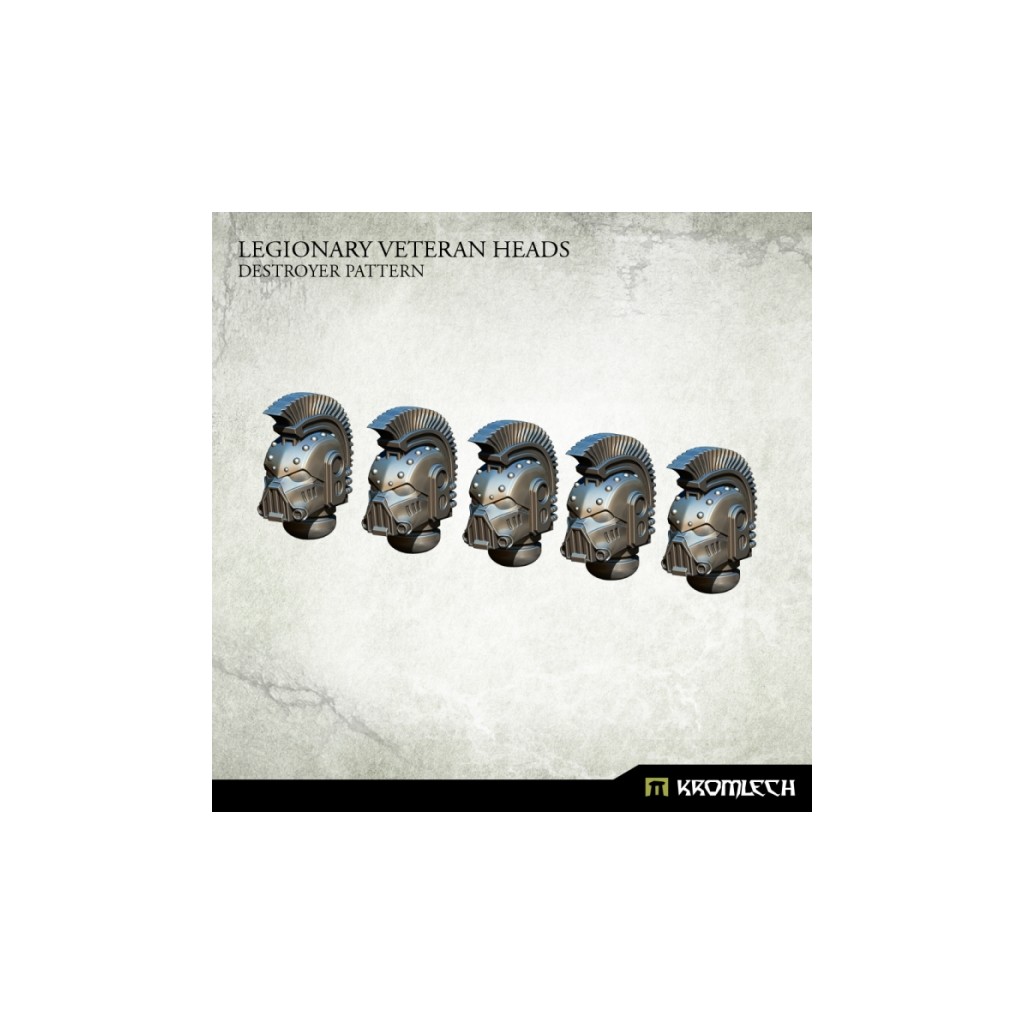 Legionary Veteran Heads: Destroyer Pattern