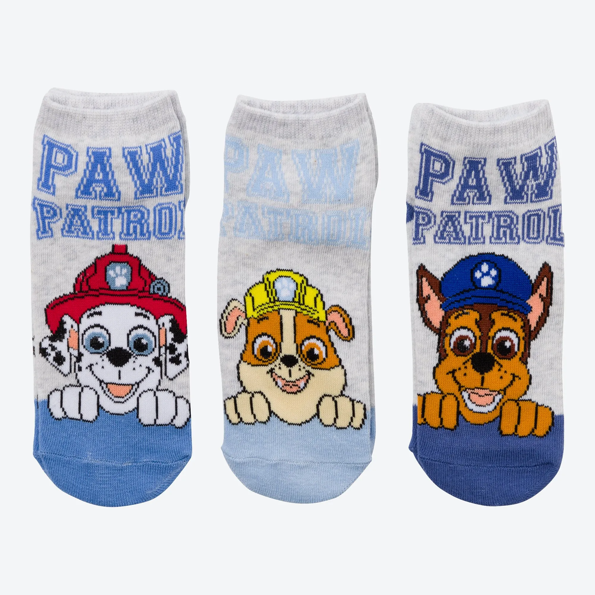 Paw Patrol Kinder-Sneaker-Socken, 3er-Pack