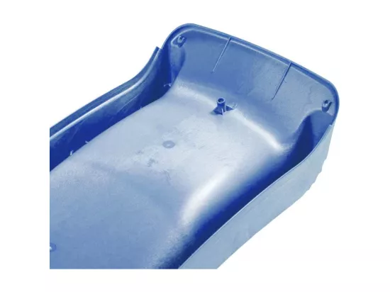 Glissière de toboggan bleue en PEHD Rex 230cm Bleu