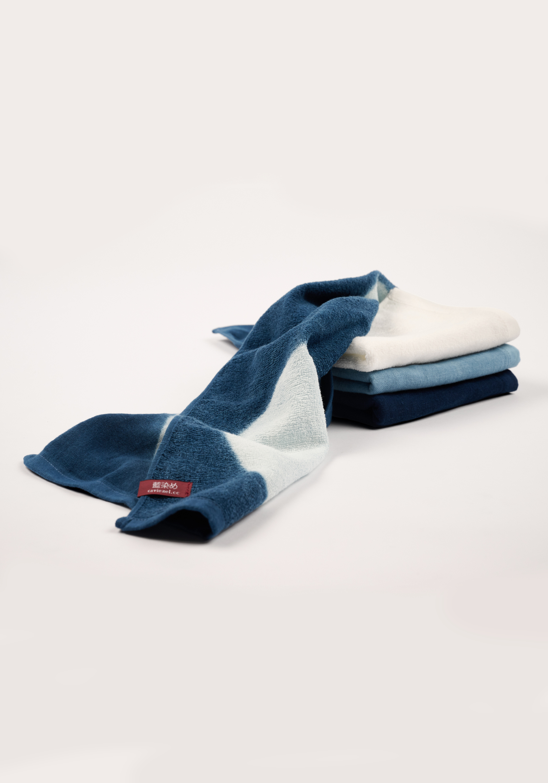 Lavie Handtuch Onsen White/Indigo