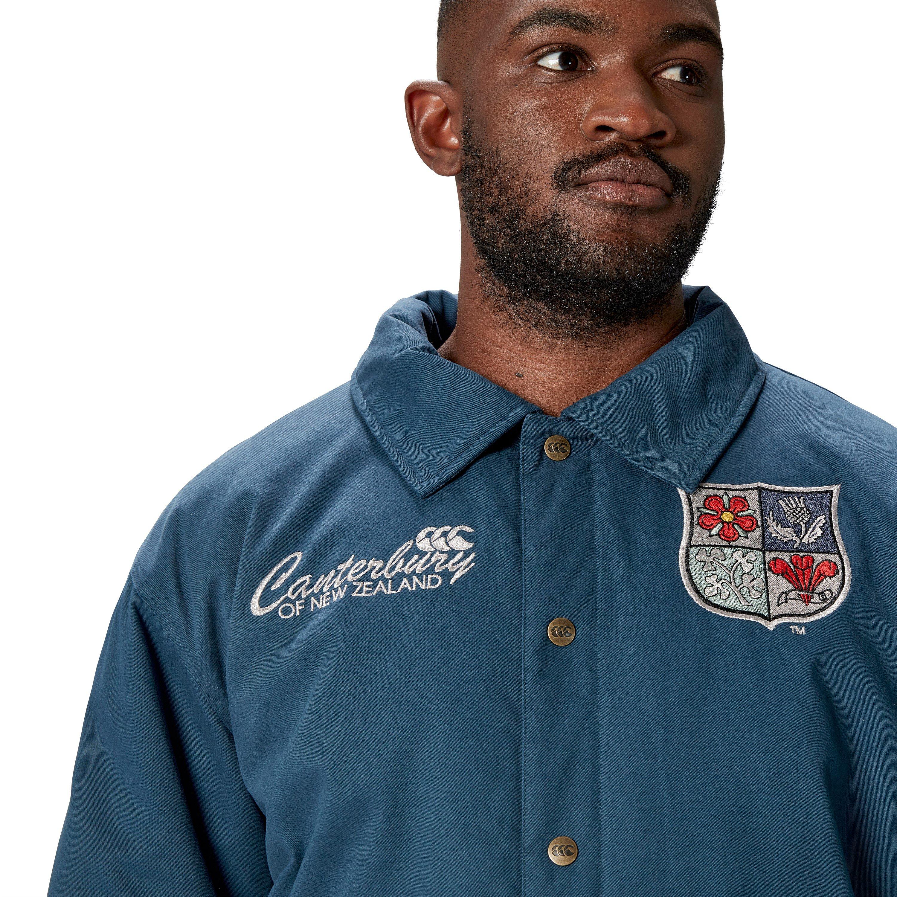 Canterbury British and Irish Lions Heritage Quilted Jacket Adults