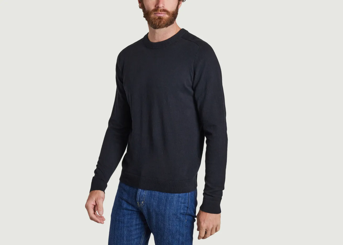 Pull uni en coton bio et chanvre KCA