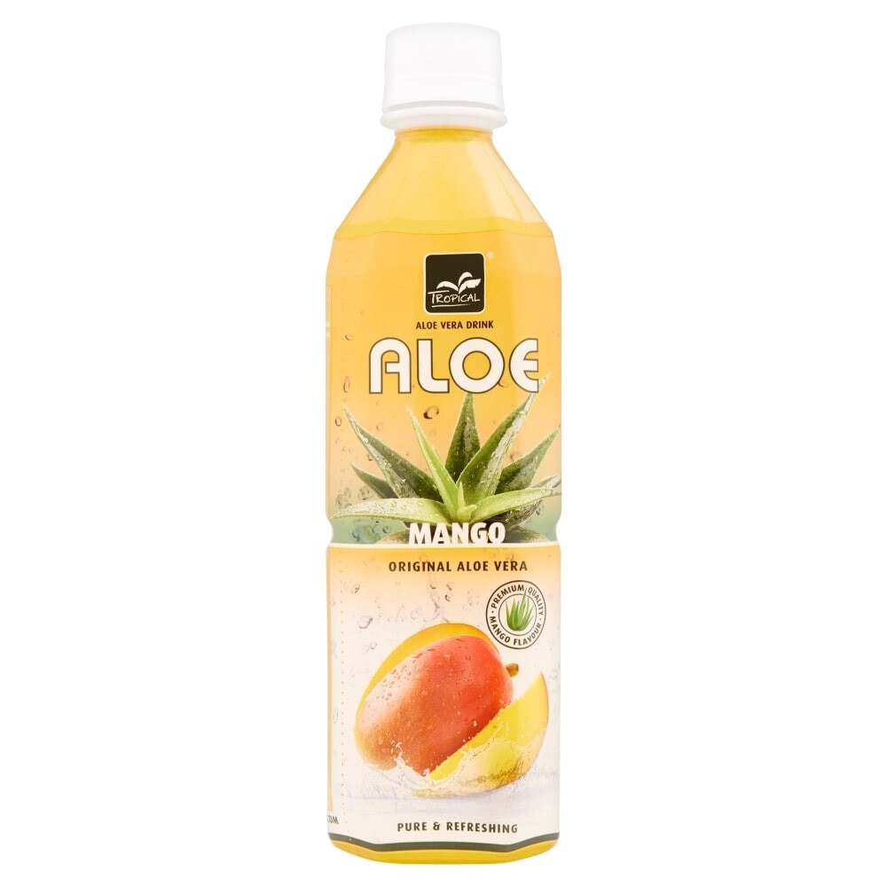 5x Tropical Aloe Vera Drink Mango500 ml