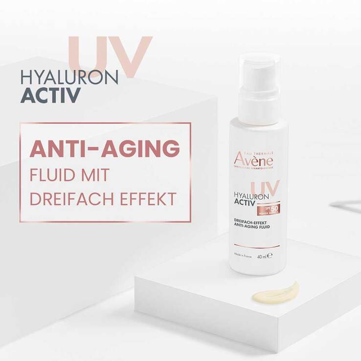 Avene Hyaluron Activ Anti-Age Fluid UV SPF 50, 40 ml