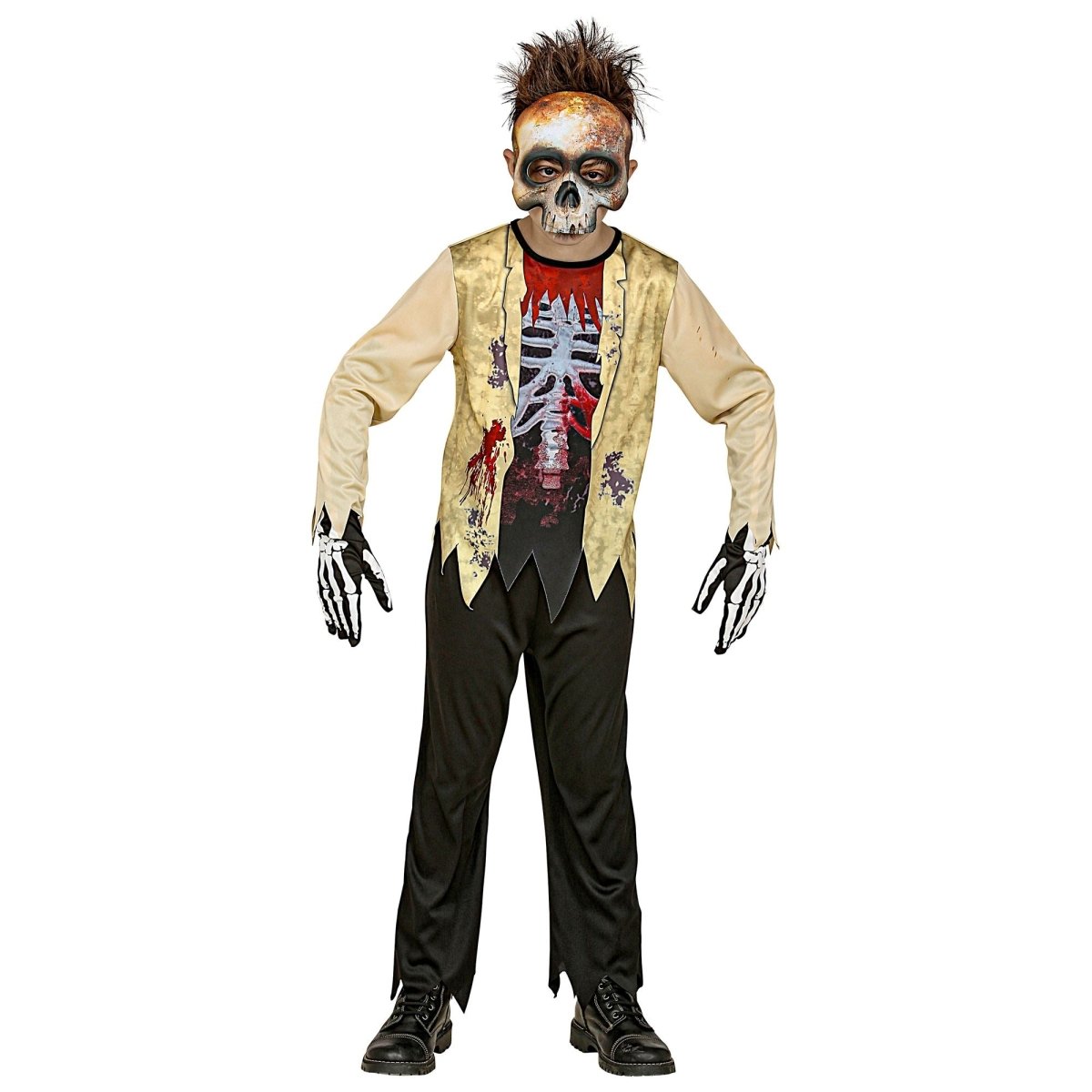 Halloween Kostuum Jongen Zombie Skelet