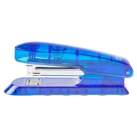 Idena Heftgerät transluzent Blau