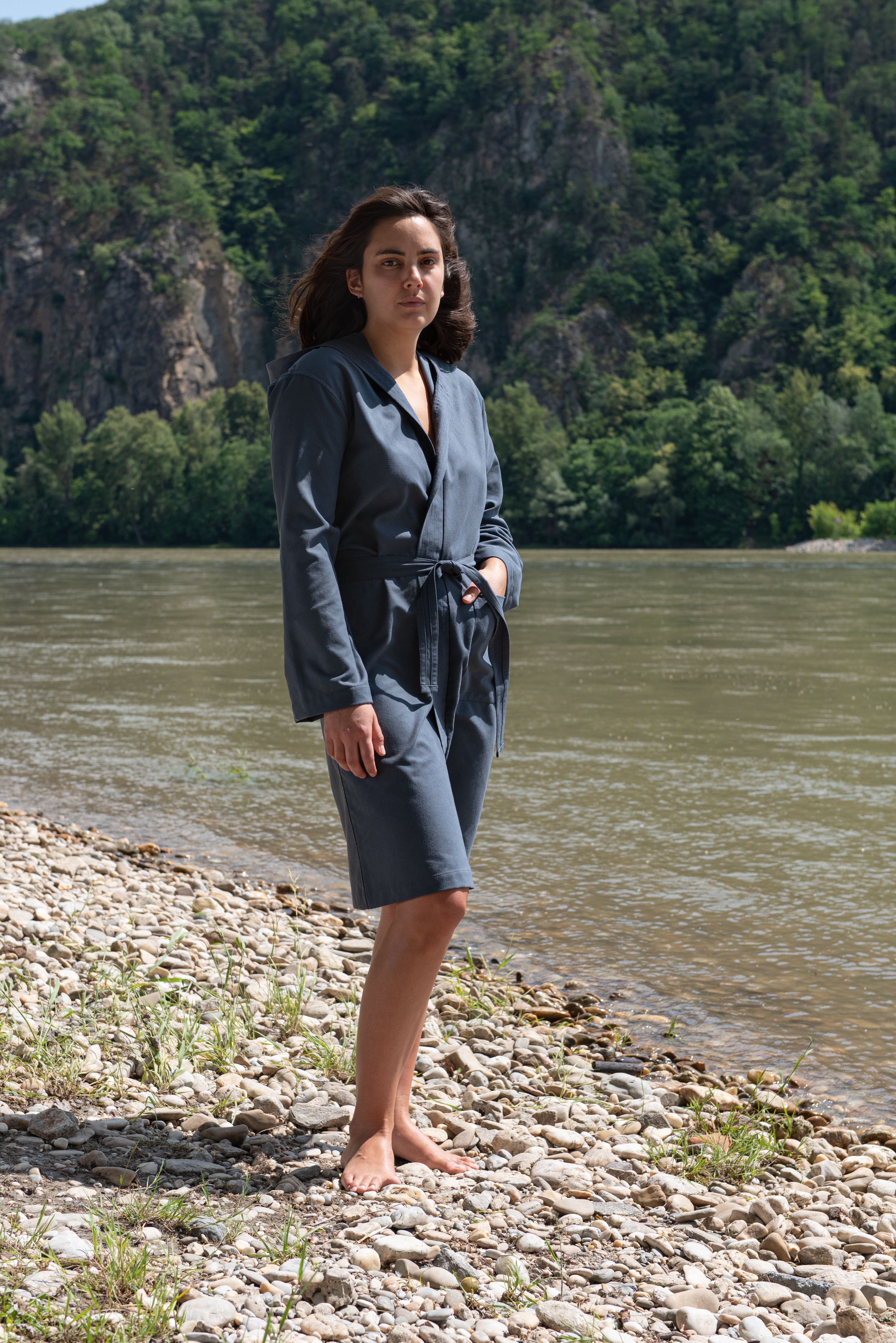 Microfiber Bathrobes Ultralight with Hood