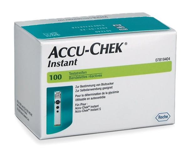 ACCU-CHEK Instant Teststreifen<br>100 Stück, Dose