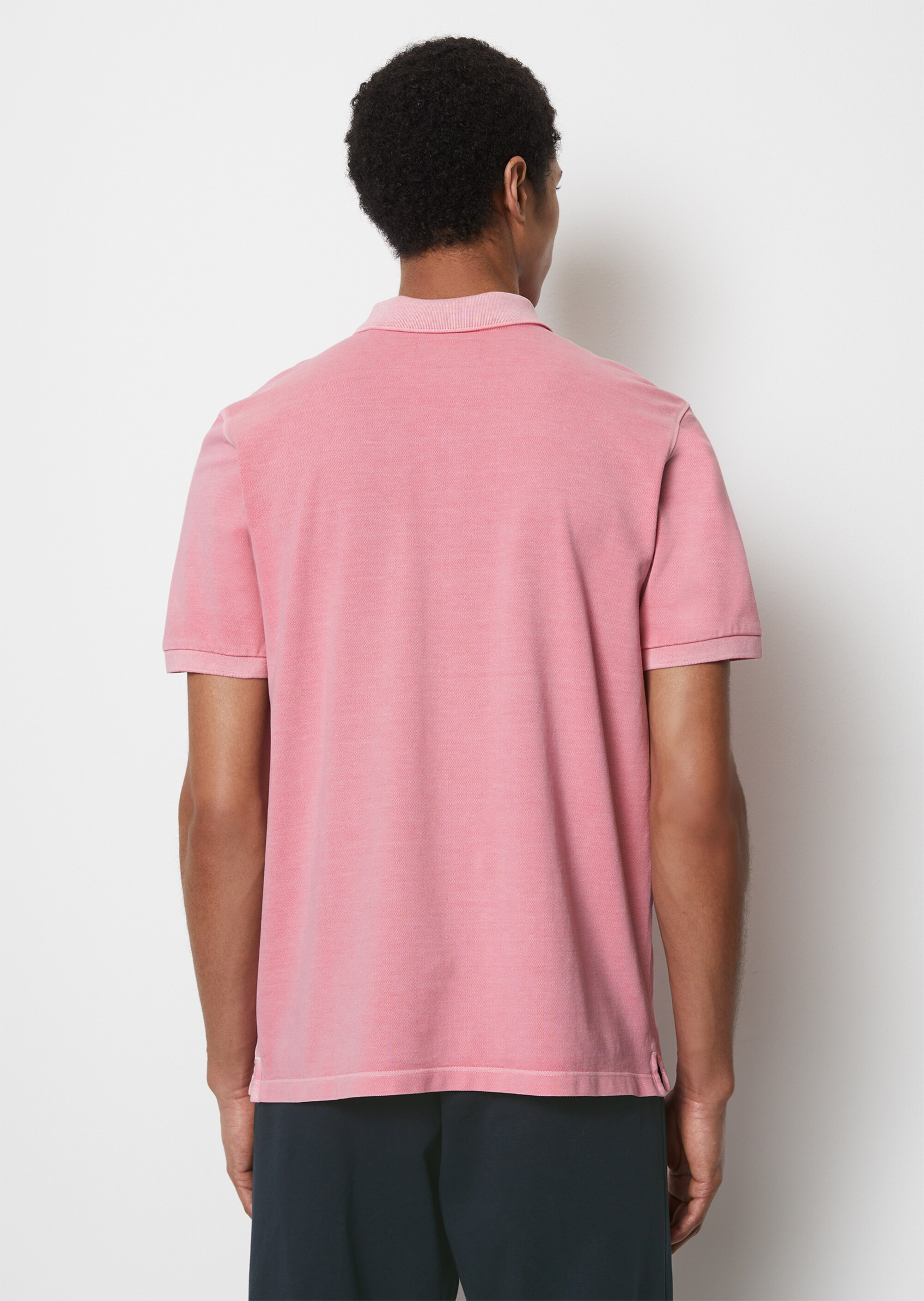 Kurzarm-Poloshirt Piqué regular aus Bio-Baumwolle