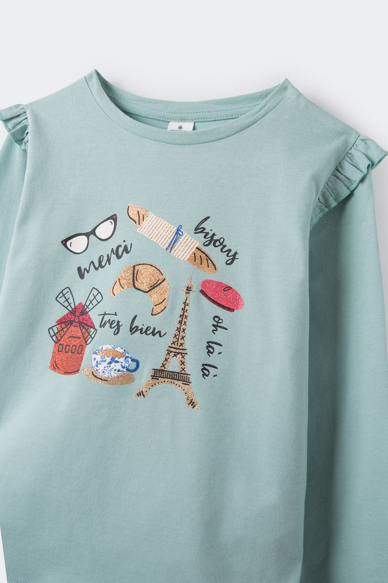 Camiseta Paris para meninas