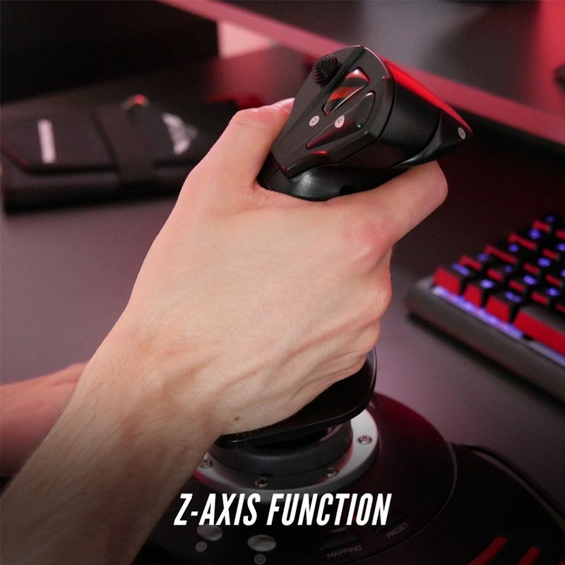 Thrustmaster - T.Flight Hotas 4 - Gamecontroller - Zwart - Geschikt voor PS4 en PC