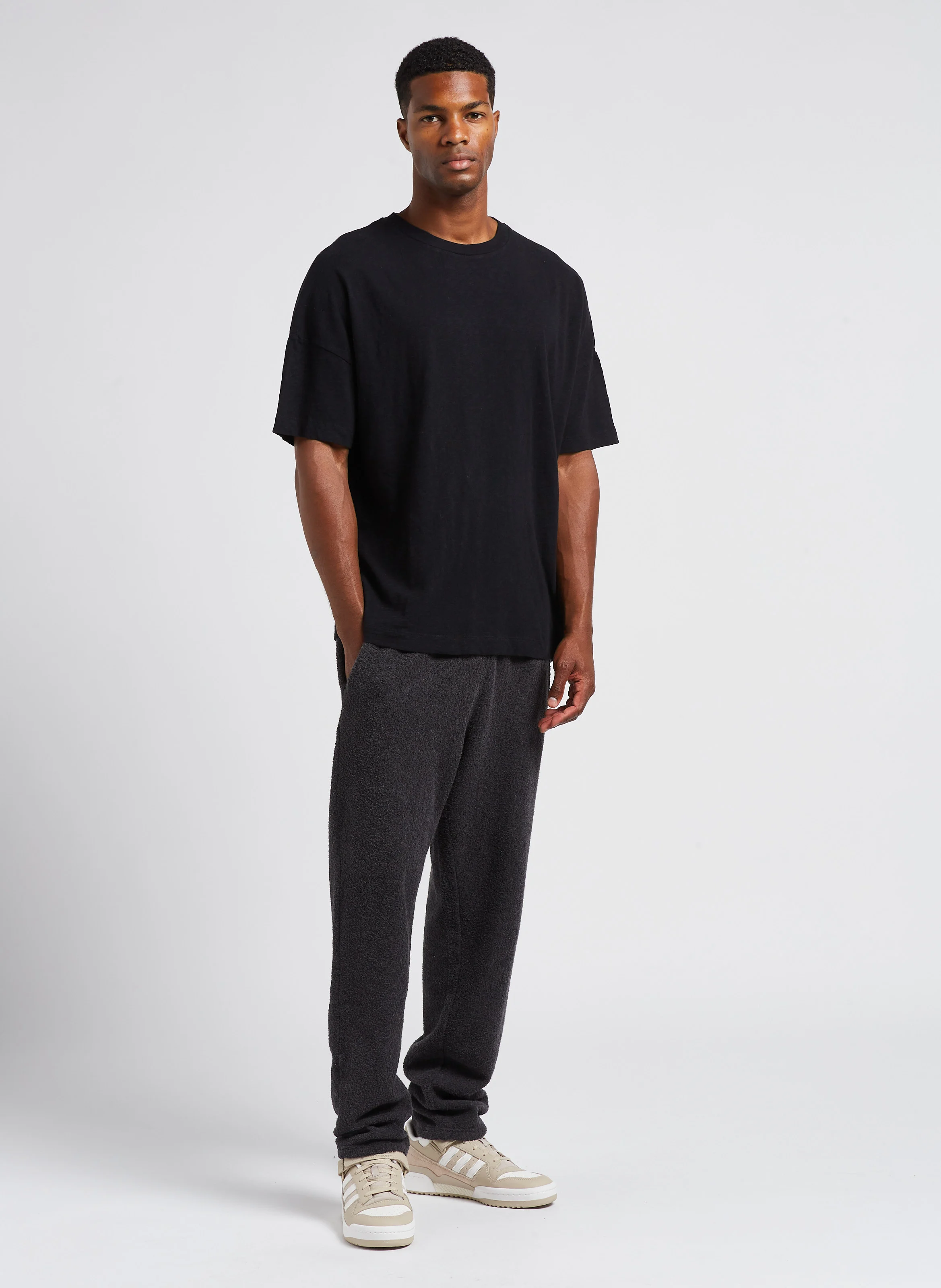 BOBYPARK - Jogging texturé en coton| Gris