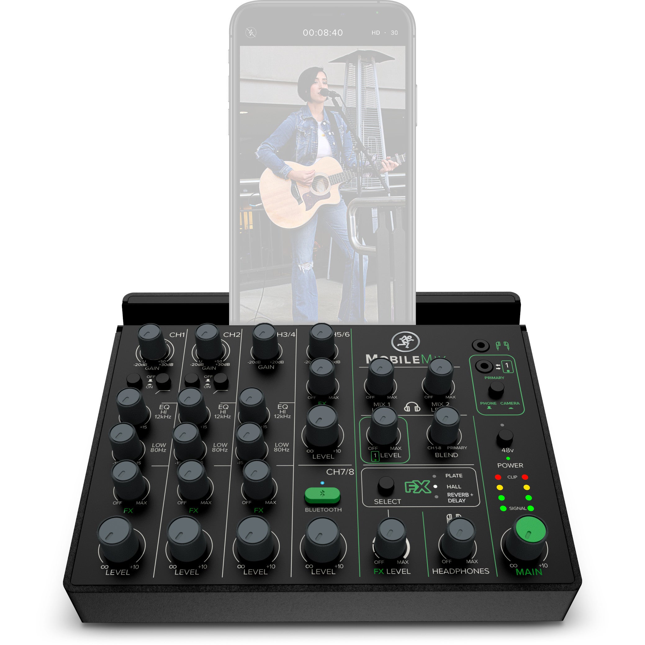 Mackie MobileMix compacte 8-kanaals mixer