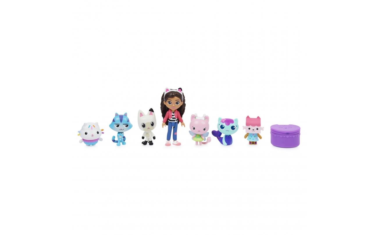 Gabby's Poppenhuis Geschenkdoos met 7 speelfiguren